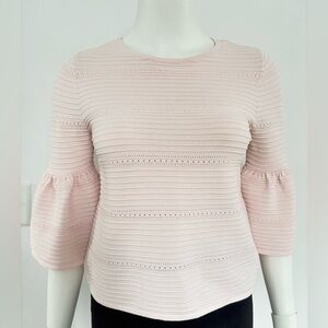 White House Black Market Shirt Top Blouse Pullover Women's XS Pink